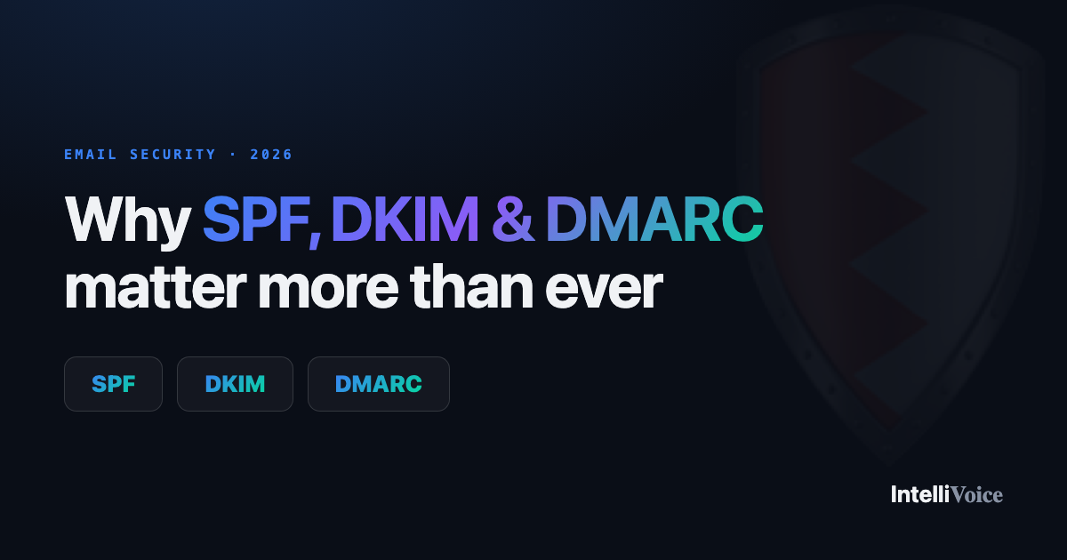 SPF, DKIM and DMARC email authentication in 2026